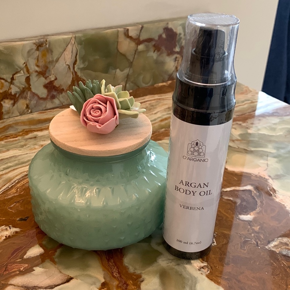 O’arganic Aragon Body Oil Verbena